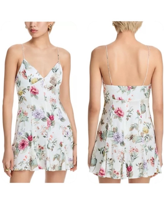 ALICE+OLIVIA Floral Julietta Mini Dress
Floral Print Dress 12 - Picture 2 of 9